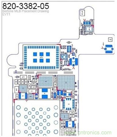 iPhone屏幕元件尺寸要變大？【附5S邏輯主版圖】