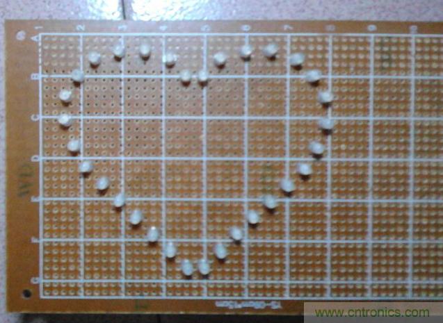 三八節(jié)將至！DIY心形LED流水燈！你們懂的~