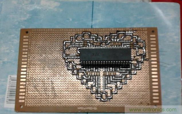 三八節(jié)將至！DIY心形LED流水燈！你們懂的~