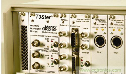 通過瞬態響應，我們可自動確定 LED 套件樣本的結構函數。這一 R/C 模式可直接用于熱模擬軟件