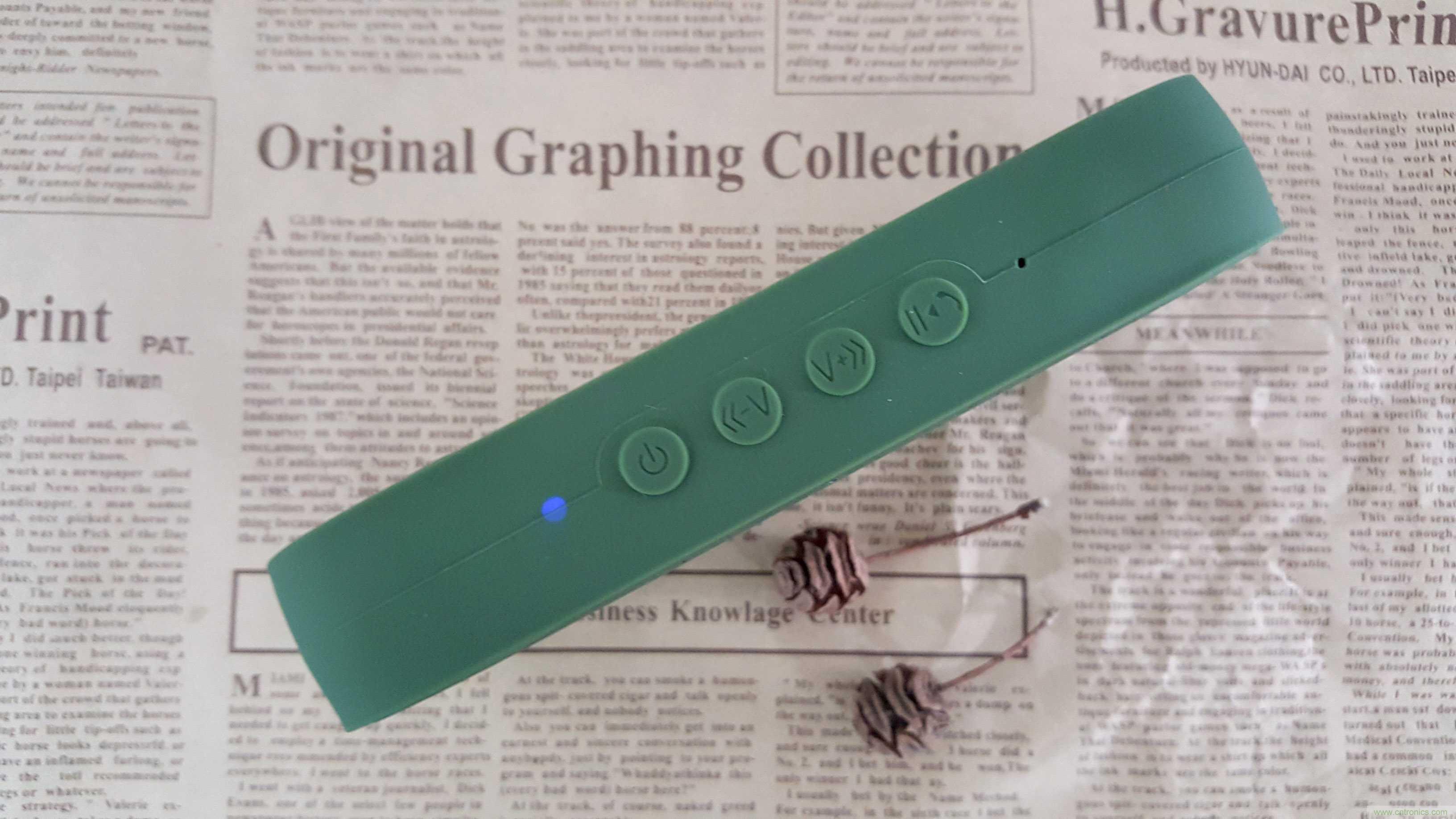 搞怪&ldquo;美人魚&rdquo;盡享靈克藍(lán)牙音箱的天籟之音！