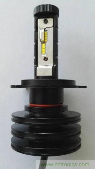 采用2016-LEDs 制造的汽車前大燈燈泡。