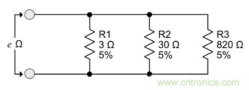 &pi;&Omega;,1/(2&pi;),e&Omega;等非標準電阻有哪些"妙用"？