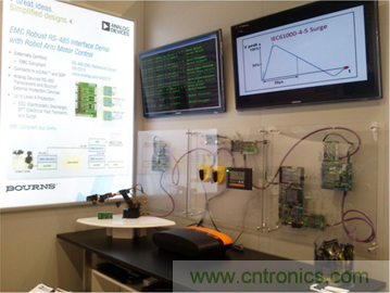 RS-485通信鏈路與電子護欄： 有關RS-485 EMC穩定性的演示