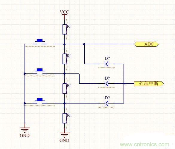 單片機按鍵設(shè)計的四個方案詳解