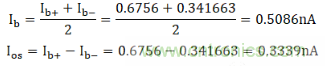 解析一種便于實現的放大器偏置電流Ib測量方法與仿真