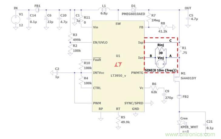 玩轉LTspice丨生成LED驅動器的波德圖，你學會了沒？