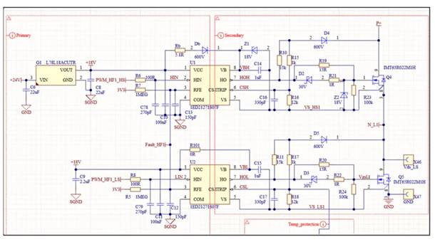 驅動電路設計（七）——自舉電源在5kW交錯調制圖騰柱PFC應用