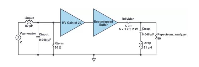 能否讓低壓放大器自舉來獲得高壓緩沖器？