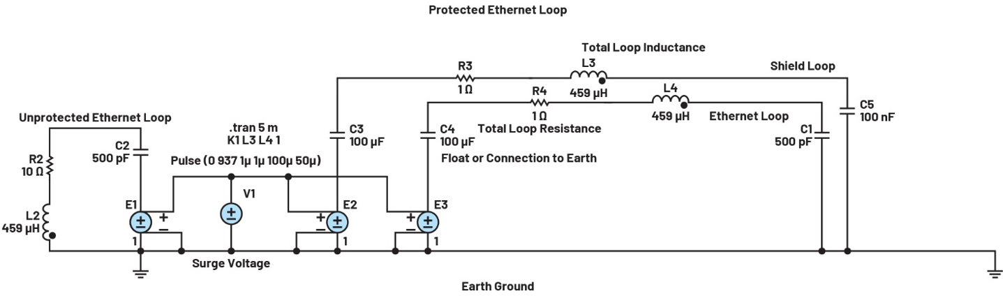 以太網和工業應用中防范浪涌事件的理想方法